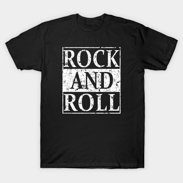 ROCK AND ROLL Vintage - Hot Design For Rockers T-Shirt by MFK_Clothes